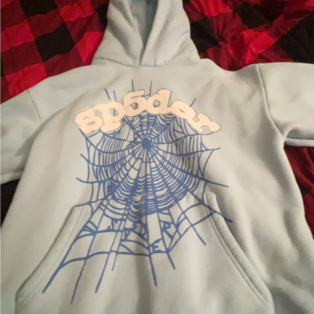 Sky Blue SP5der hoodie